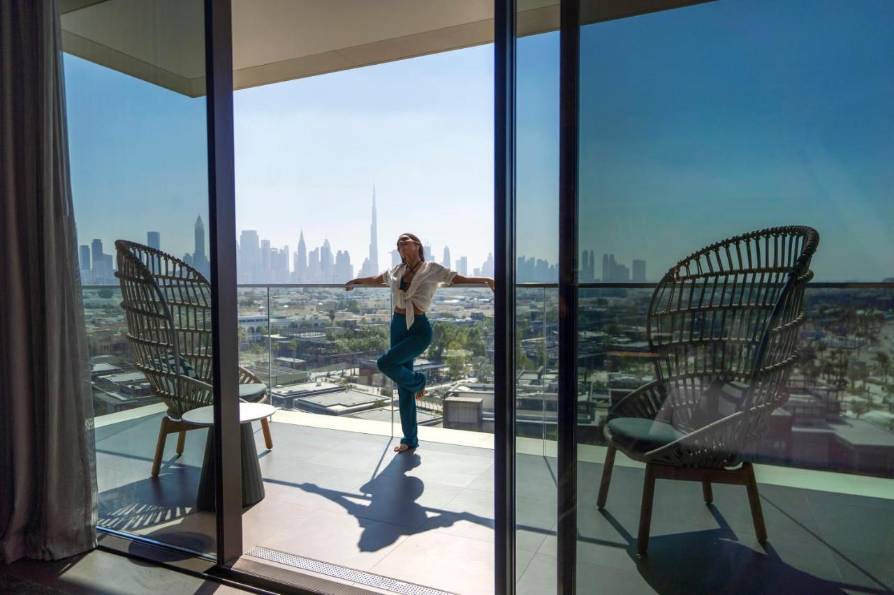 Hyatt Centric Jumeirah دبي المظهر الخارجي الصورة View from a balcony