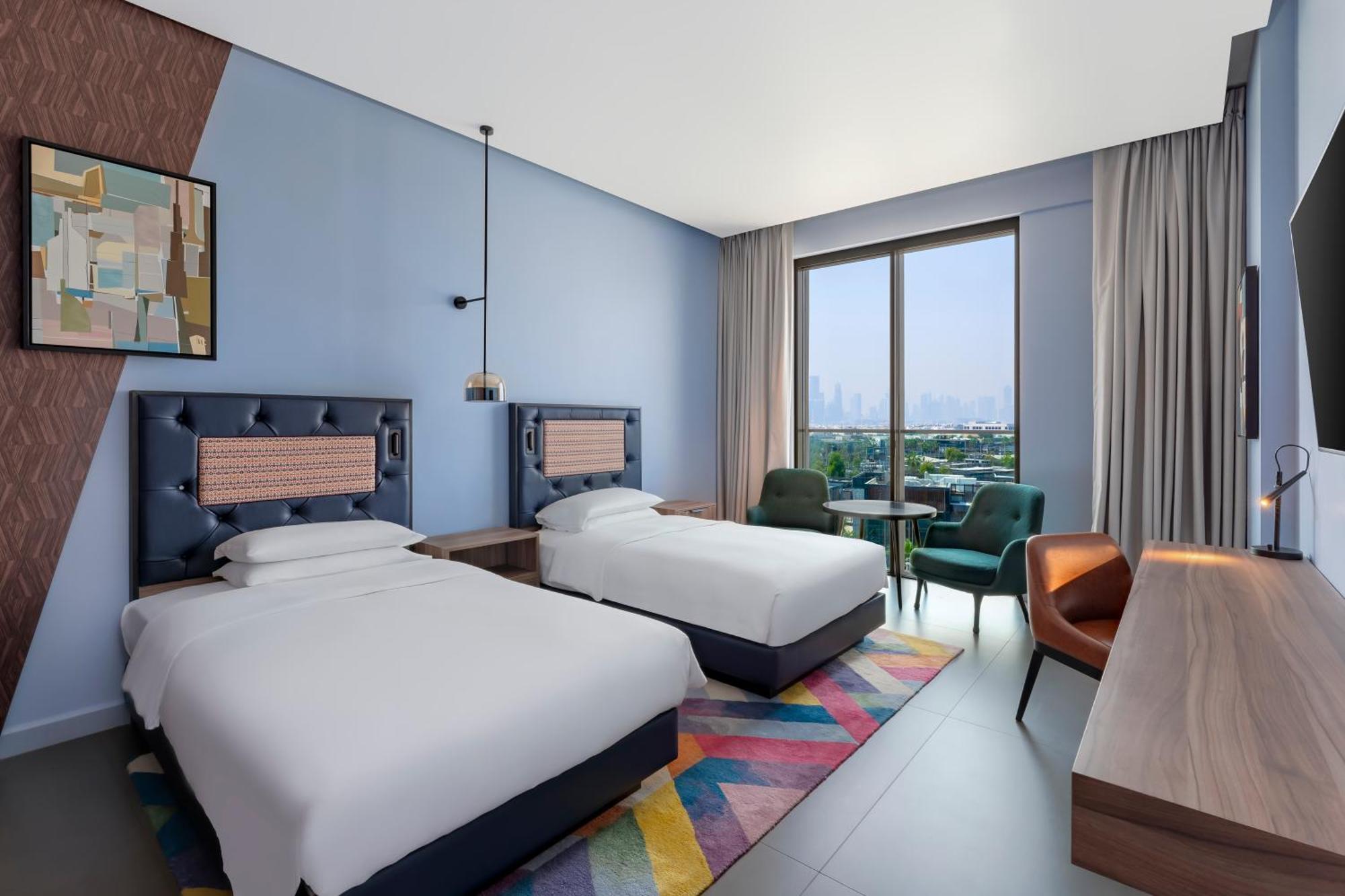 Hyatt Centric Jumeirah دبي المظهر الخارجي الصورة A room at the hotel